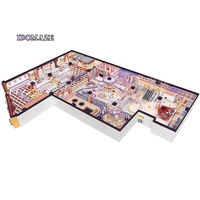 Grande aire de jeux intérieure pour enfants, zone de loisirs, piscine à balles, centre de divertissement familial en intérieur