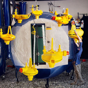 Nouveau régulateur de pression d'eau en plastique carré U-BEST UBT-03, très demandé, pour abreuvoirs automatiques à tétine pour volailles en élevage - Product Image 4