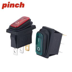 Pinch KCD3 Rocker <b>Switch</b> 3-Pin 15A 250V IP65 <b>Waterproof</b> On Off Boat Type - Product Image 1