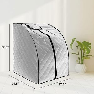 Mini tienda de sauna portátil para el hogar, sauna SpA, sauna infrarroja plegable - Product Image 4