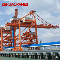 Grue conteneuriste STS (Ship-to-Shore) de 65 tonnes avec portée de 75 m pour navires porte-conteneurs géants