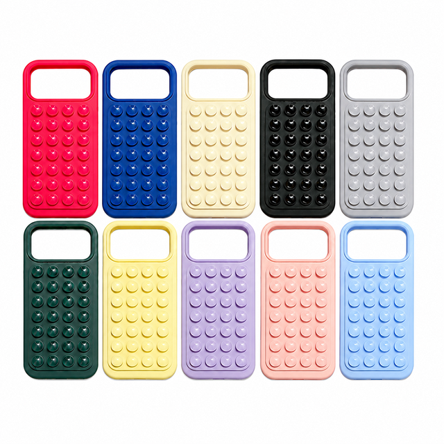 Supplier Magnetic Suction Cup Stand Mobile Cover N52 Anti Gravity Sticky Phone Case for iPhone 16 15 14 13 12 Plus 17 18 Pro Max