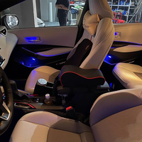 Kit d'amélioration de la bande lumineuse intérieure du tableau de bord Cardoo 64 couleurs en fibre de carbone pour Toyota Auris Corolla IM 2019-2023