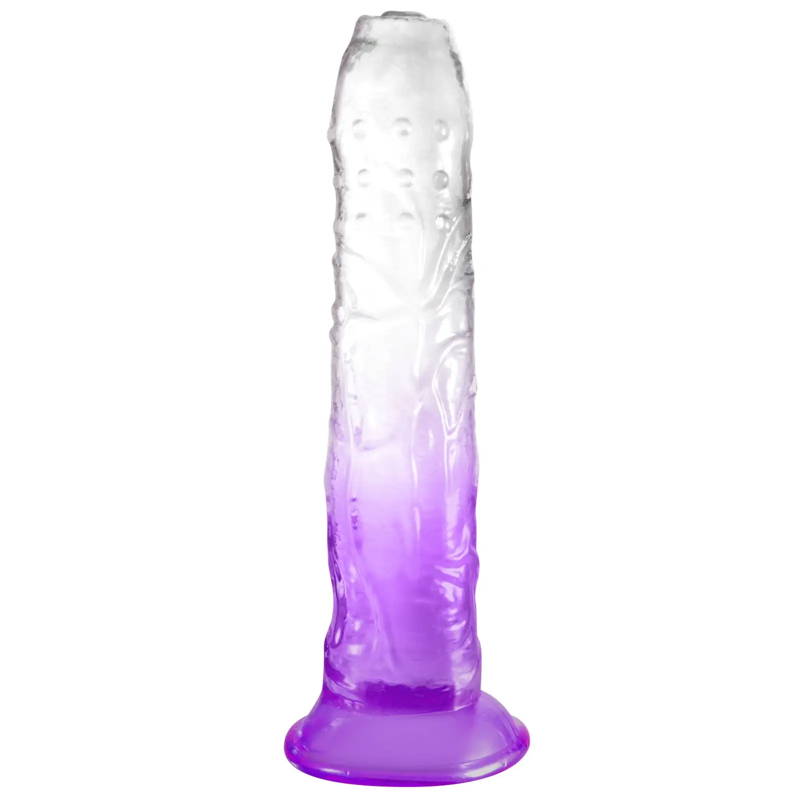 Mischfarbe 4 Größen Rose Realistic Jelly Dildo Starker Saugnapf Vagina G-Punkt Stimulation Anus Intercourse Penis Für Frauen Männer