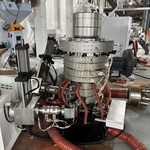 Ligne de soufflage de film à trois couches de l'extrusion au bobinage : Tête de matrice rotative 360 °   Rotation continue pour un film ultra-uniforme - Product Image 4
