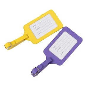 ผลิตป้ายติดกระเป๋าเดินทาง หนัง PU กระดาษ บัตรข้อมูลส่วนตัว หนังสือเดินทาง บัตรขึ้นเครื่อง - Product Image 1