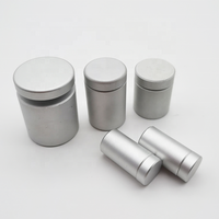 Les attaches fixées au mur d'entretoise de support de signe des fabricants professionnels ont anodisé les entretoises en aluminium