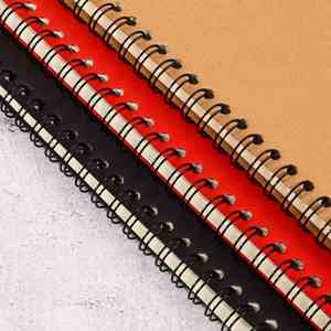 Si192 Customized Logo Notebook Diary Planner Binding Bound Coil Exercise Book Paper Printing Student Spiral Journal Kraft - Product Image 5