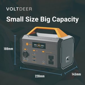 Station d'alimentation portable Voltdeer, solaire, applicable aux environnements hors réseau et aux cabanes. - Product Image 3