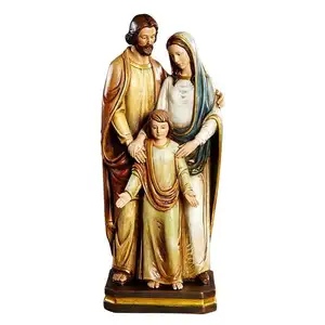Nossa abençoada sagrada família estátua 12 polegadas estátua Mary Joseph Criança Jesus Católica