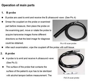Holyavision เครื่องมือจักษุแบบพกพาเครื่องทดสอบตาอัลตราซาวนด์ AB สแกน - Product Image 6