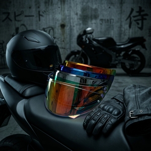 Lentille universelle photochromique anti-buée adaptative <span class=keywords><strong>HJC</strong></span> C10 Aurora jour/nuit pour casque, accessoires autocollants, contrôle du volume - Product Image 3