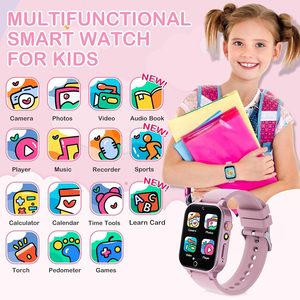 Smart <b>Watch</b> For Kids 1.54 Inch HD Touch Screen <b>With</b> Games And <b>Camera</b> Pink Color Childrens <b>Watch</b> Gift - Product Image 2
