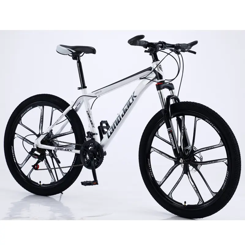 Bicicleta de montaña con freno de disco doble, 26 pulgadas, 21/24/27 velocidades, personalizada, 21 velocidades, venta al por mayor