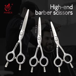 Fenice VG10 <span class=keywords><strong>Ciseaux</strong></span> de coupe de coiffure en <span class=keywords><strong>argent</strong></span> de haute qualité avec <span class=keywords><strong>ciseaux</strong></span> de cheveux de Salon de coiffure à deux queues - Product Image 3