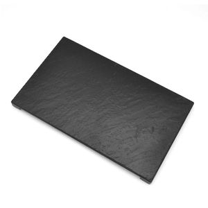 Receveur de douche fin Stone Essence avec couvercle noir - Product Image 1