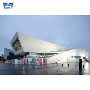 Panneaux composites en aluminium <span class=keywords><strong>anti</strong></span>-corrosion, insonorisés, faciles à entretenir, résistants à l'<span class=keywords><strong>humidité</strong></span>, pour la conception de façades métalliques et de murs-rideaux, vente chaude - Product Image 4