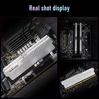 KingBank Computer Desktop Memory Ram DDR4 8G/16G/32G 3200/3600Mhz with Heatsink for AMD AM4/Intel DDR4 High Performance Platform