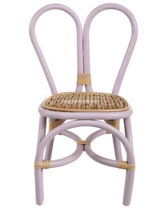 Chaise pour enfants en rotin moderne faite à la main de qualité supérieure - Rotin écologique durable avec des caractéristiques de sécurité pour une utilisation en intérieur dans les hôtels et les parcs - Product Image 1