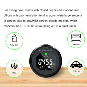 Air Quality Detector CO2 Monitor 0.1 PPM LCD Display Temperature Humidity Sensor Shenzhen - Product Image 4