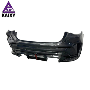 סיבי פחמן דו מגשר אחורי מפזר עבור bmw g80 g82 m3 סיבי פחמן סיבי פגוש האחורי מפצל ערכת גוף - Product Image 5