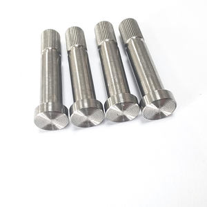 Usine spéciale <span class=keywords><strong>CD</strong></span> moletage personnalisé étape goupille acier inoxydable <span class=keywords><strong>303</strong></span> 304 cylindrique broche arbre étape goupilles - Product Image 3