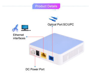 <span class=keywords><strong>Modem</strong></span> <span class=keywords><strong>Gpon</strong></span> 1 Cổng Onu, Bộ Định Tuyến Wifi 1Ge Epon Ftth Fiber Ont Sfp Ge Singlemode 1310 10 Km Giá Quang Wifi 1Fe Onont Pon Với 1Gb - Product Image 6