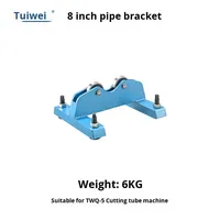 Coupe-tuyaux électrique Tuwei, support hydraulique pour tuyaux galvanisés, machine à rainurer, trépied de levage pour tuyaux en acier inoxydable