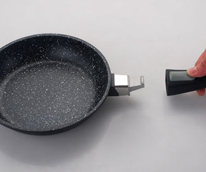 กระทะอลูมิเนียมไม่ติดกระทะอะลูมิเนียมด้ามจับแบบไม่ติด - Product Image 2