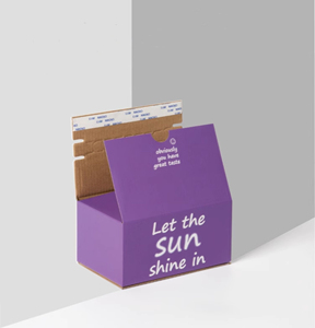 Basso MOQ strip mailer box abbigliamento cosmetici imballaggio scatola di carta scatole di spedizione personalizzate con nastro autoadesivo - Product Image 5