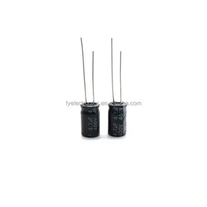 20pcs 400V 4.7UF 8 * 12 Aluminum Electrolytic Capacitor 4.7 uf 400 V Electric Capacitors 20% for ride-on cars