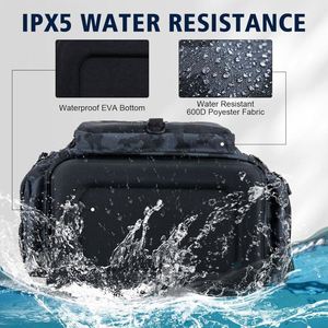 Sac à dos de pêche avec porte-canne et porte-équipement, léger, résistant à l'eau, pour le rangement des accessoires de pêche en extérieur, échantillon gratuit - Product Image 2