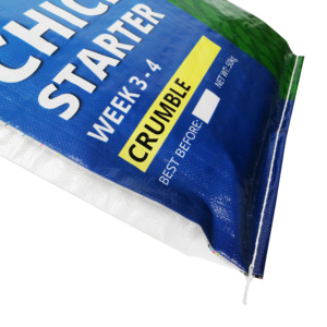 Bolsas Reutilizables Personalizadas de BOPP <span class=keywords><strong>para</strong></span> Alimentos <span class=keywords><strong>para</strong></span> Mascotas, Bolsas Tejidas de PP Vacías <span class=keywords><strong>para</strong></span> Envasado de Alimentos <span class=keywords><strong>para</strong></span> Animales en Venta - Product Image 5