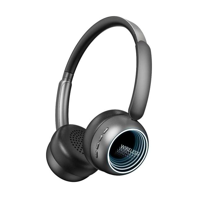 Cute Retro Style for Blue Tooth Headphones Small Metal Headsets for Sports Children's Headset