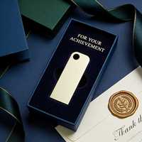 Venta Directa de Fábrica, Carcasa Metálica Miniatura para Memoria USB, Unidad Flash USB Semicircular 2.0/3.0, Estuche para Memoria USB