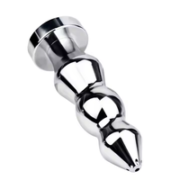 Plug anal en métal, jouet sexuel anal fétichiste, dispositif de chasteté, dilatateur anal en acier inoxydable, jeu BDSM, stimulation anale, jouets sexuels gays