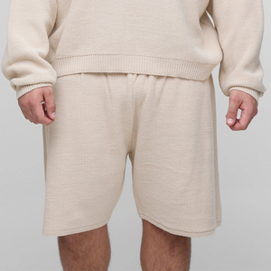 Ensemble de sweat-shirts et shorts pour hommes en coton 100% de haute qualité, confortable, respirant, streetwear, ensemble de sweat-shirts et shorts pour hommes - Product Image 4