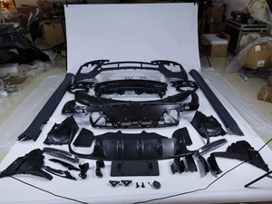 Kit carrosserie extérieur de haute qualité pour Porsche Macan 95B, nouvelle version améliorée, pare-chocs 2014-2019, meilleur prix, ensemble complet, vente en gros - Product Image 4