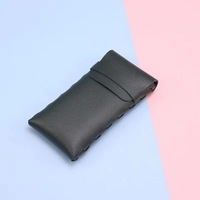 Étui de voyage portable en cuir PU souple pour lunettes, vente en gros d'usine, étui à lunettes de soleil pas cher