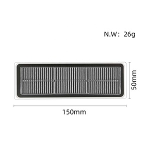 แผ่นกรอง HEPA ถ่านกัมมันต์2ชิ้นเหมาะสำหรับ Xiaomi Mijia 1C Dreame F9/Z10 <span class=keywords><strong>Pro</strong></span>/<span class=keywords><strong>W10</strong></span>/<span class=keywords><strong>W10</strong></span> <span class=keywords><strong>Pro</strong></span>/L10s อะไหล่เครื่องดูดฝุ่นพิเศษ - Product Image 6
