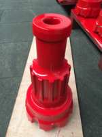 KY 6 pouces CONCAVE BIT FLAT FACE DTH outil de forage forage de puits d'eau ou minerai minier Rock Drill Industries puits d'eau