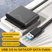 Cavo adattatore da 2.5/3.5 pollici per Hard Disk disco Hdd SSD adattatore cavo adattatore SATA con interfaccia DC