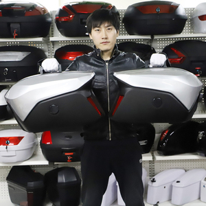 <span class=keywords><strong>Alforjas</strong></span> de la Caja lateral de la motocicleta barata para la alforja dura de la motocicleta de la policía - Product Image 6