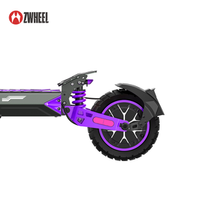 Scooter électrique tout-terrain pliable pour adultes ZSB2 en alliage d'aluminium avec moteur puissant 48v 15ah batterie au lithium - Product Image 4