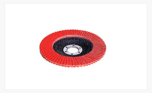 Disque à lamelles en céramique PMS 125mm disque de meulage Type 27 disque à lamelles abrasif plat pour meule abrasive en acier inoxydable - Product Image 2