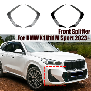 ลิ้นกันชนหน้ารถยนต์สำหรับ BMW X1 U11 M Sport 2023+ ช่องระบายอากาศด้านข้าง กรอบไฟตัดหมอก สปอยเลอร์ ชุดแต่งรถยนต์ อุปกรณ์ตกแต่งรถยนต์ - Product Image 1