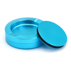 Boîte à snuff en aluminium fileté, hermétique, avec couvercle à vis, conteneur portable pour snuff buccal et poudres sèches, emballage cadeau artisanal haut de gamme - Product Image 5