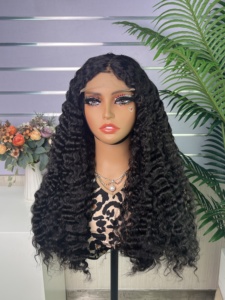 Peluca SDD 5x5 con Cabello Rizado Birmano, Super Double Drawn, Cierre 5*5 - Product Image 1