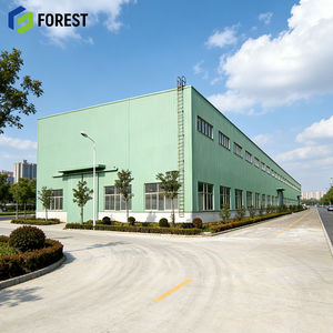 Entrepôt de stockage industriel évolutif avec des caractéristiques écoénergétiques, structure en acier industrielle, atelier - Product Image 1