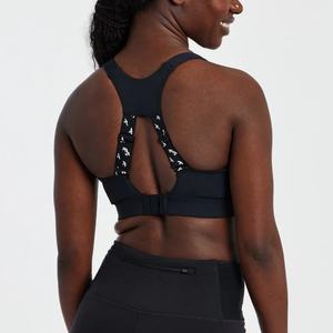 Soutien-gorge de sport abordable avec armatures, à fermeture avant, pour la course et l'exercice, pour poitrines généreuses, style débardeur - Product Image 2